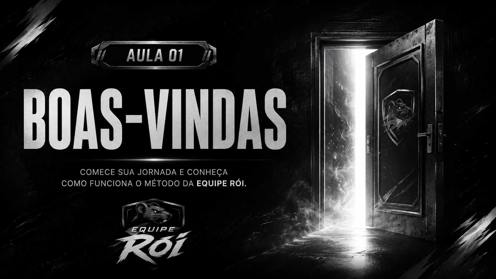 Capa da aula Boas-vindas